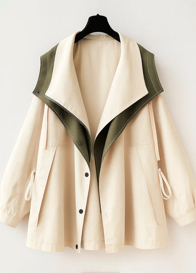 Oversized Trench-Style Jacket