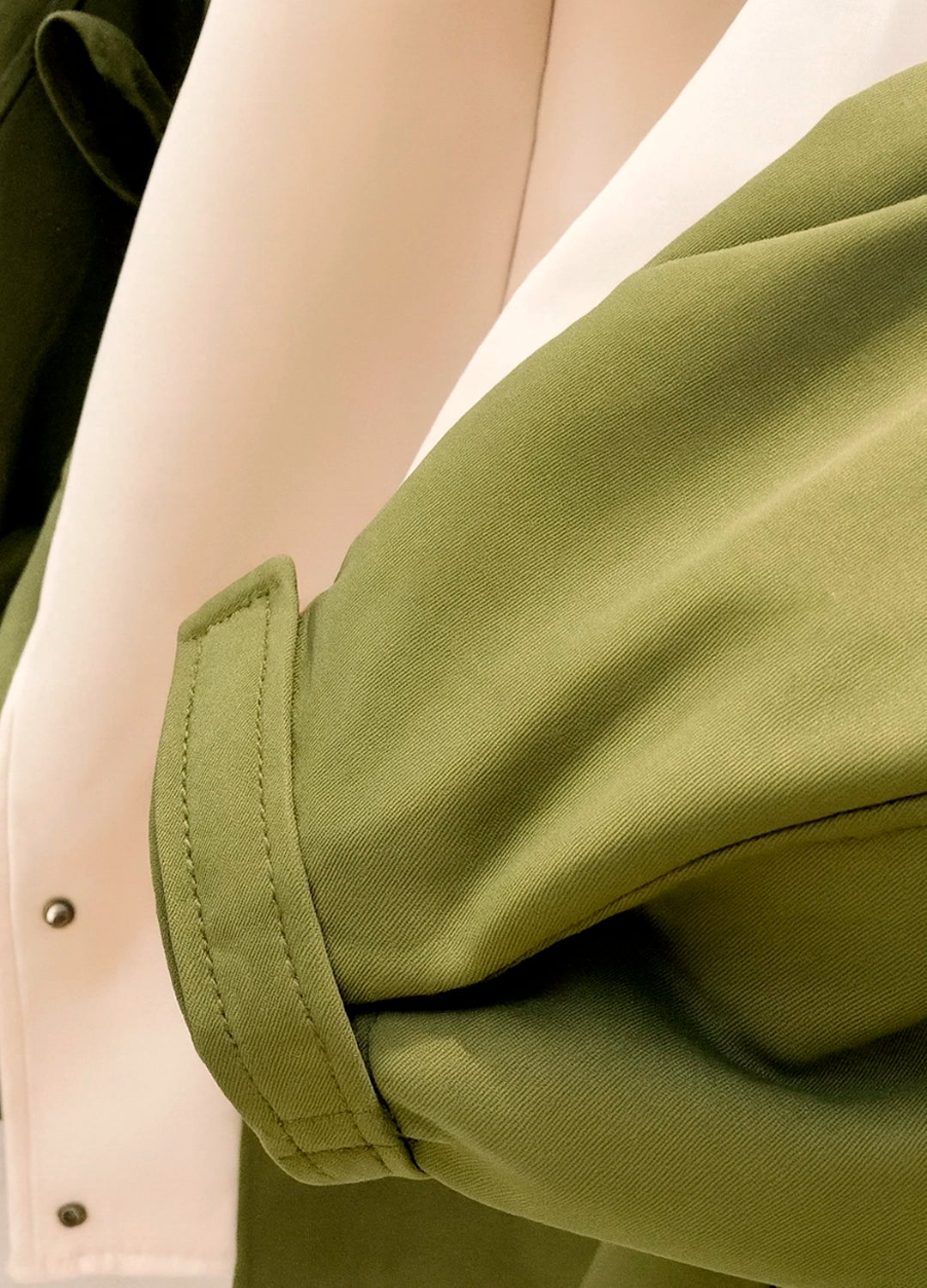 Oversized Trench-Style Jacket