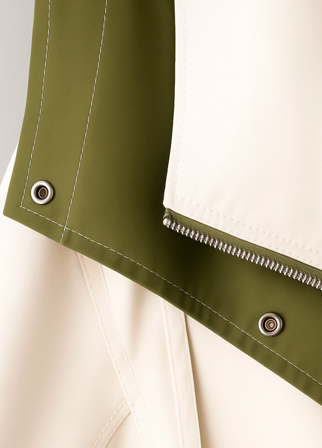 Oversized Trench-Style Jacket