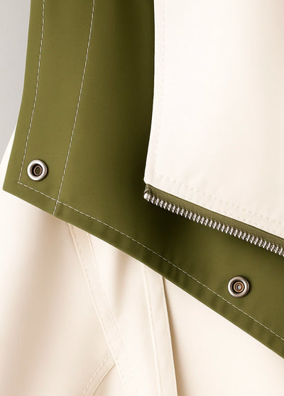 Oversized Trench-Style Jacket