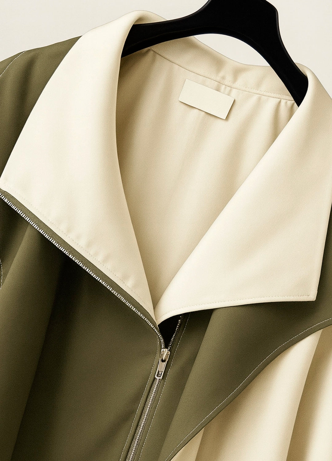 Oversized Trench-Style Jacket