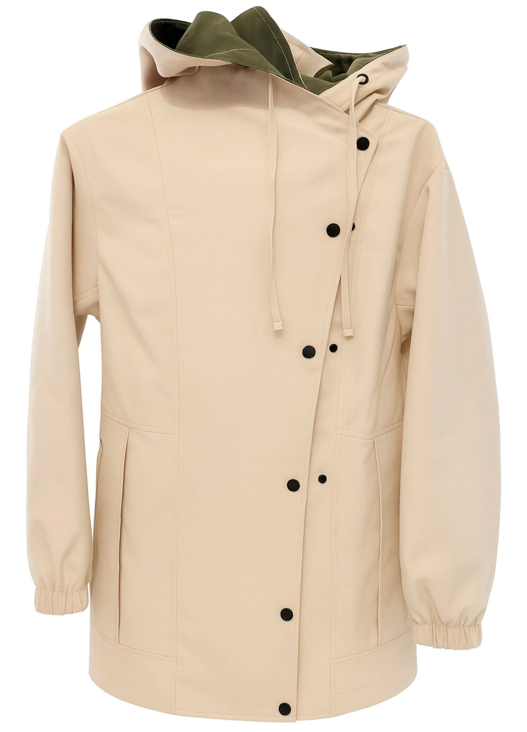 Oversized Trench-Style Jacket