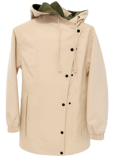 Oversized Trench-Style Jacket