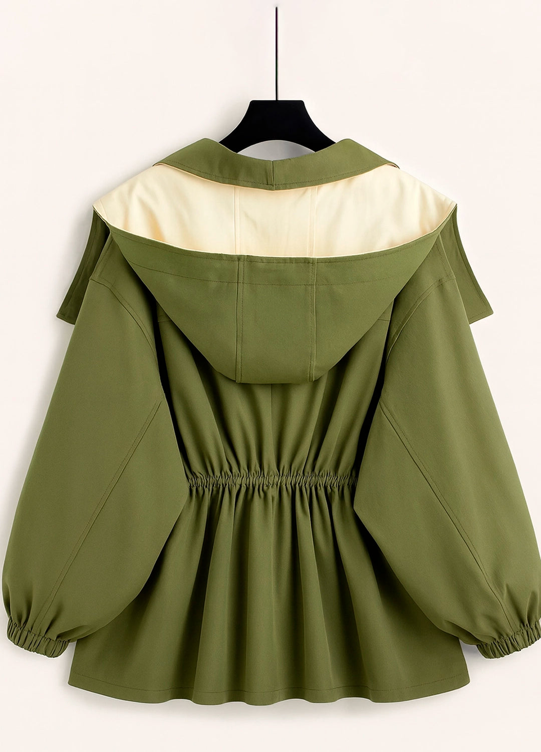 Oversized Trench-Style Jacket