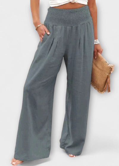 Luxe Wide-Leg Relaxed Trousers