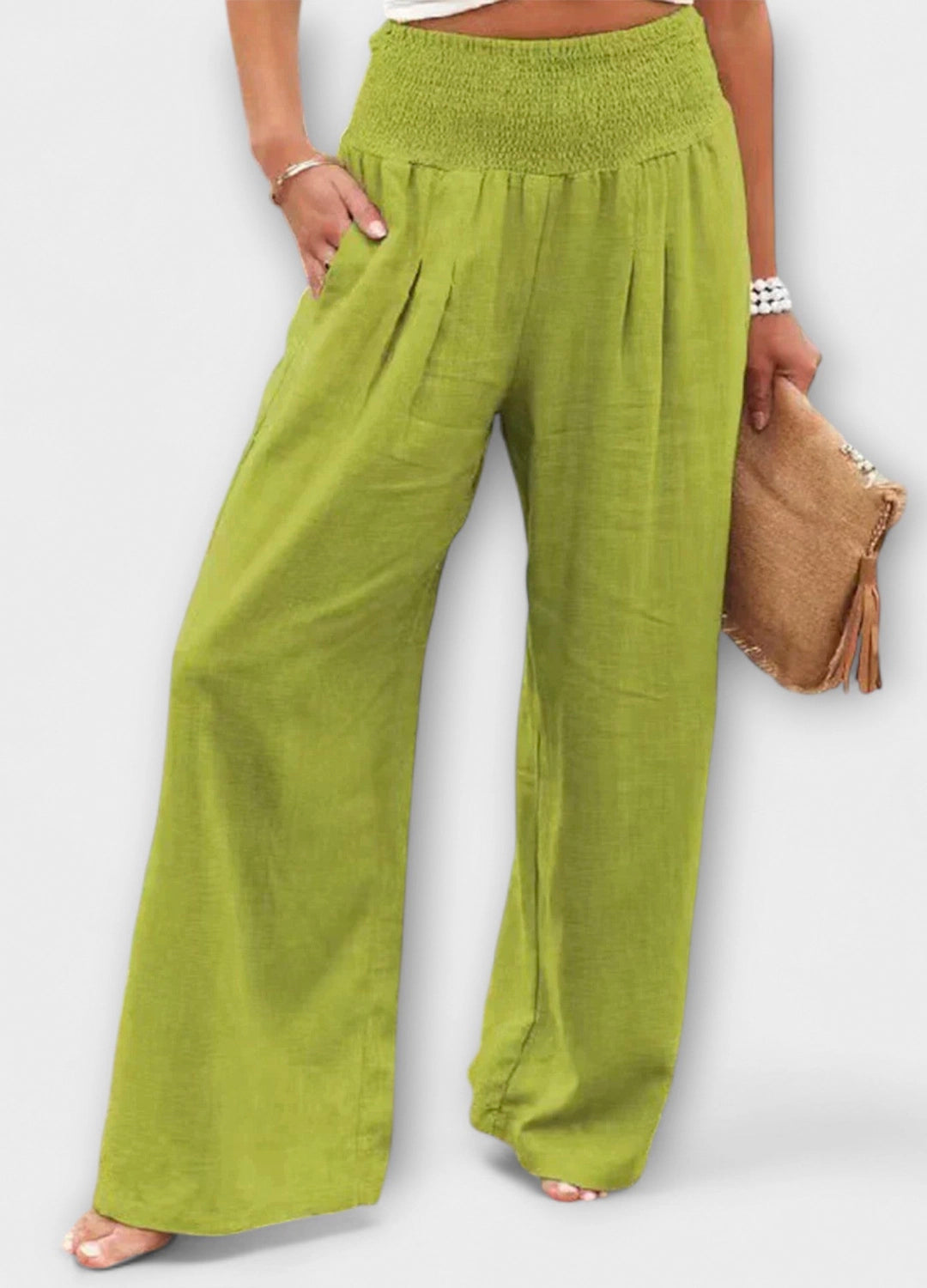 Luxe Wide-Leg Relaxed Trousers