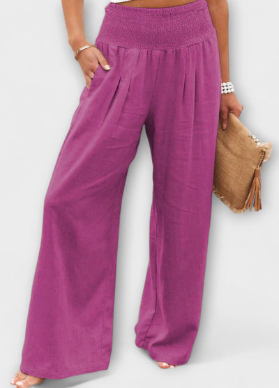 Luxe Wide-Leg Relaxed Trousers