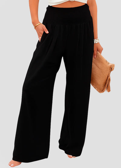 Luxe Wide-Leg Relaxed Trousers