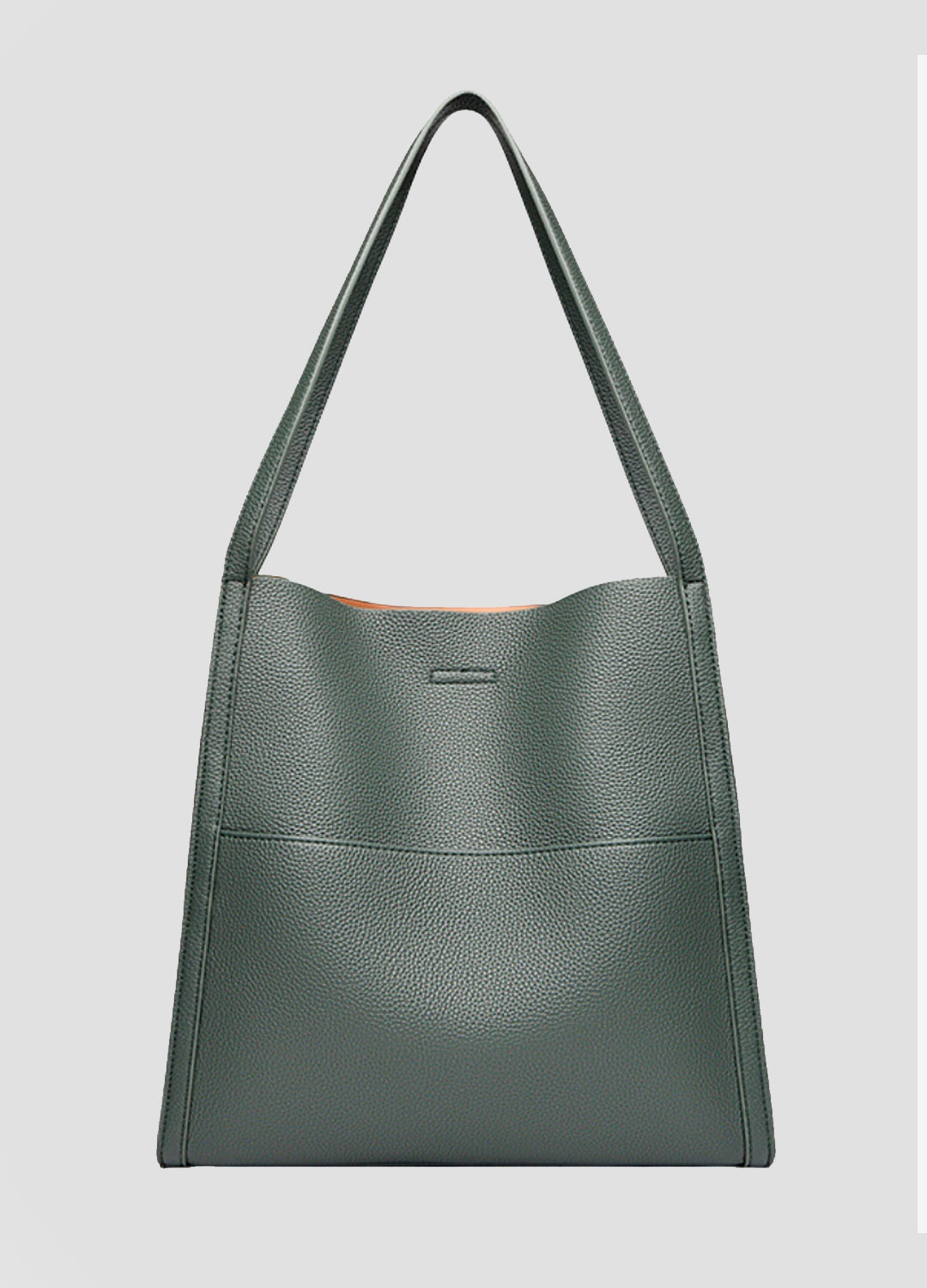 Structured Tote Bag in Textured Premium Leather