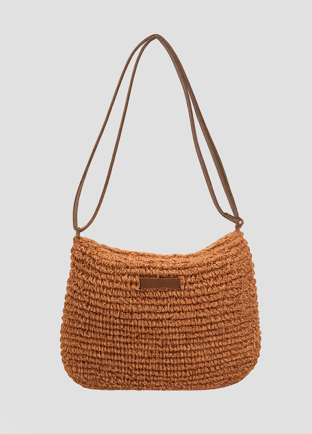 Handwoven Straw Shoulder Bag