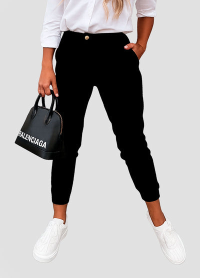 Tailored Slim-Fit Ankle Trousers